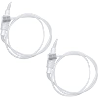 NATEE 2 PCS Sifón de Cerveza- Tubo de Sifón para Vino- Filtro de Sifón de Mano- Sifón Manual de Cerveza 2M Material…